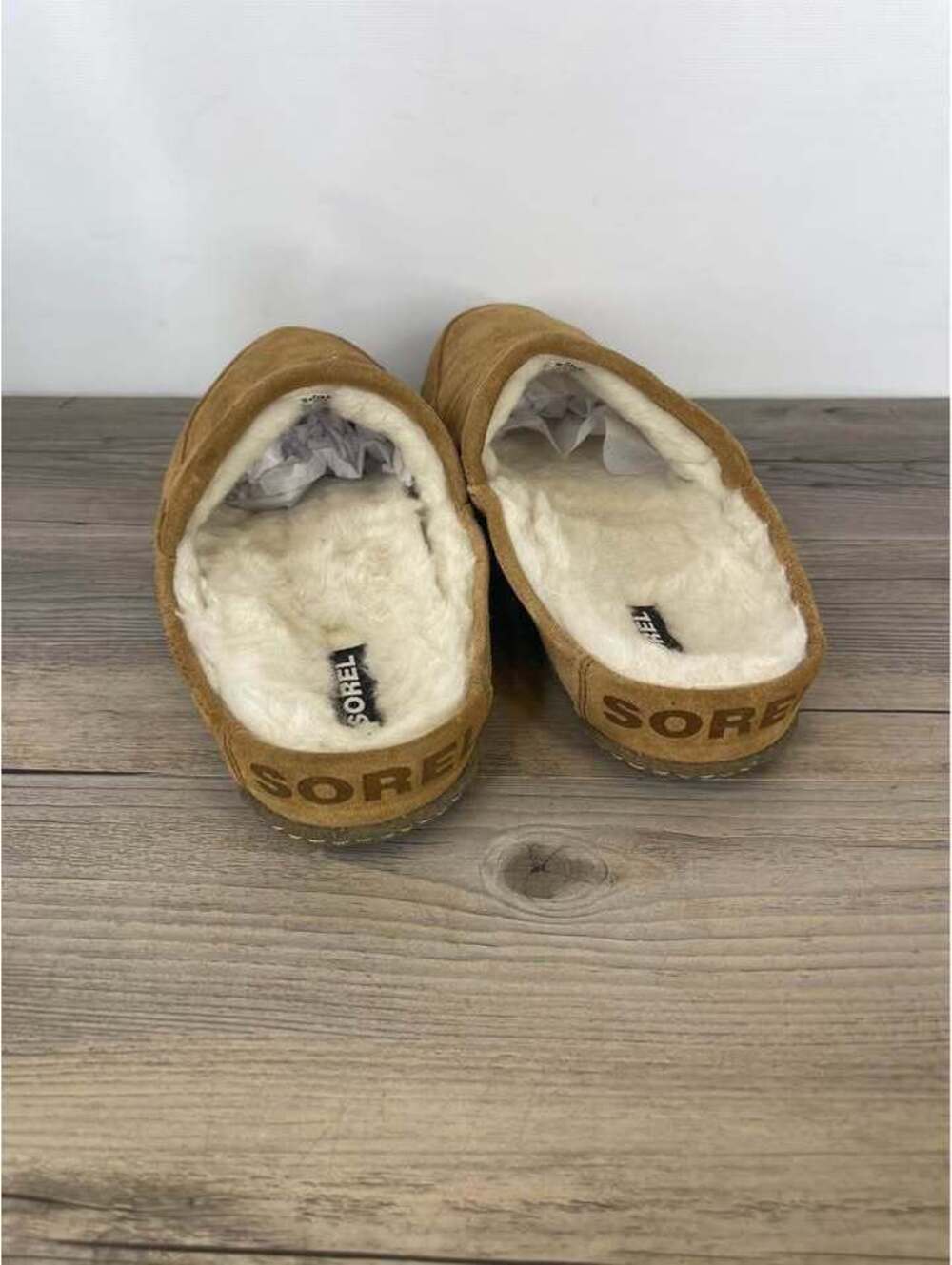Sorel Suede Slippers Men's Size 12 - Picture 3 of 6